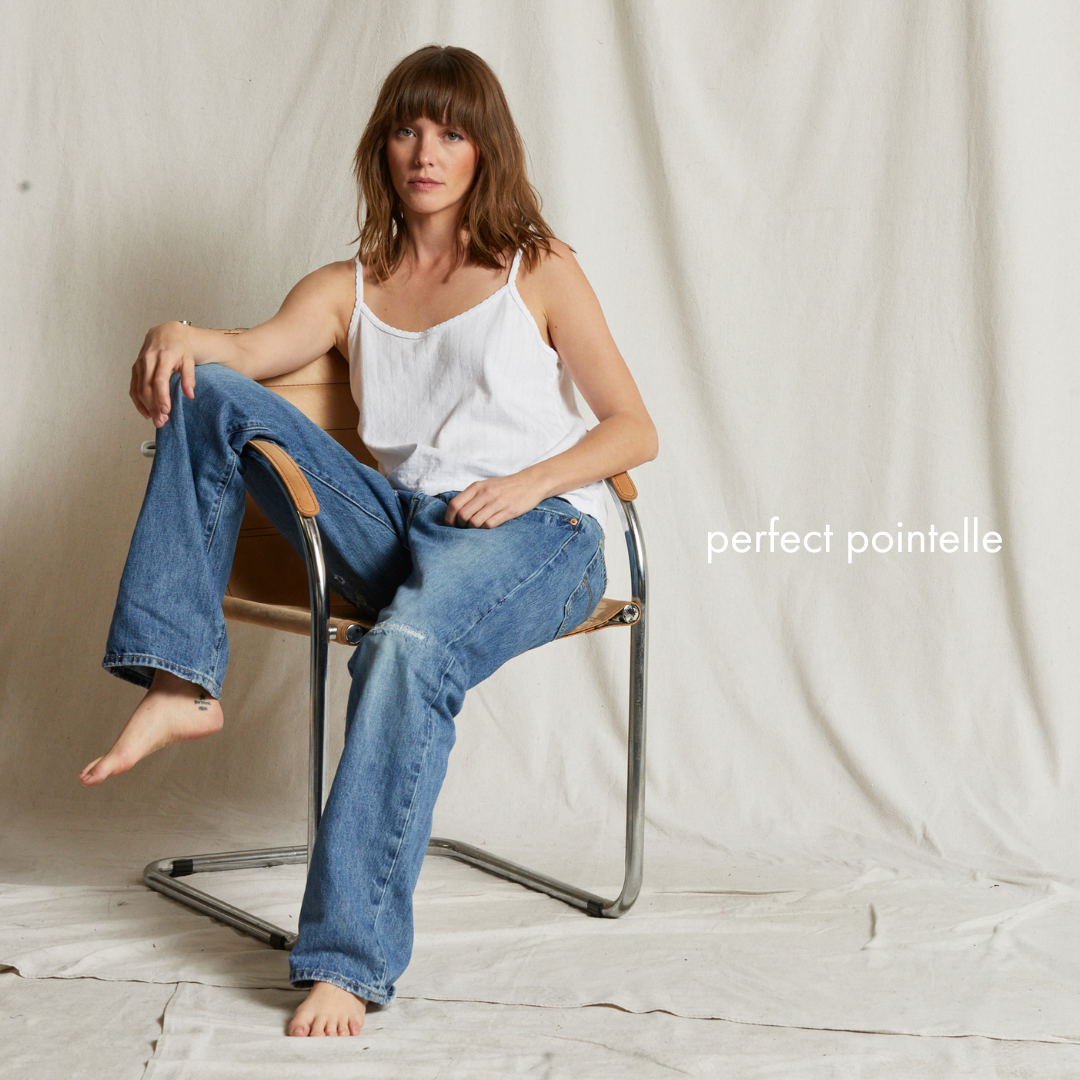 新品 25SS Balloon Tee - Dove Pointelle 2Y perfect pointelle – perfectwhitetee