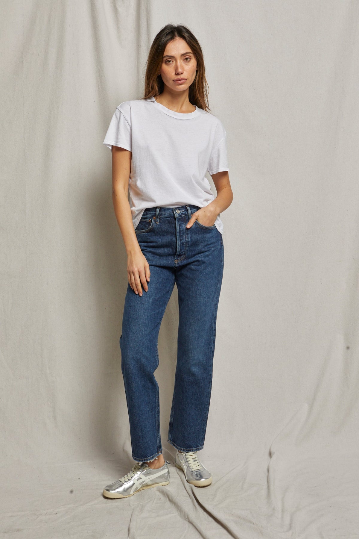 90's Mid-Rise Jeans – perfectwhitetee