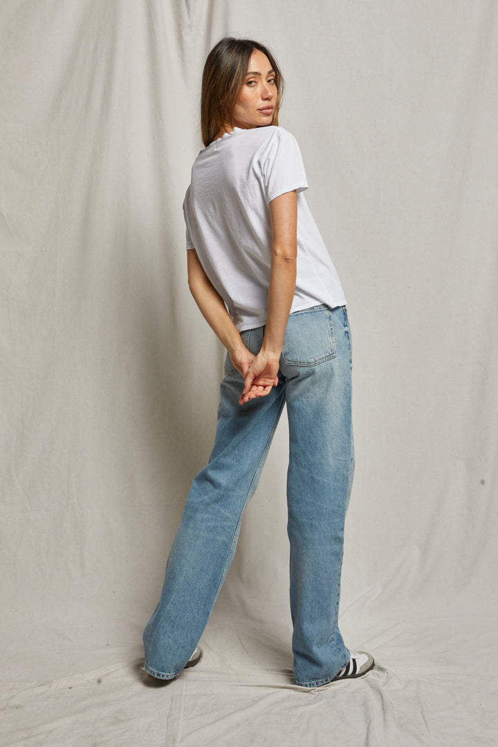 Harley | Slightly-Oversized Crew Neck Tee – perfectwhitetee