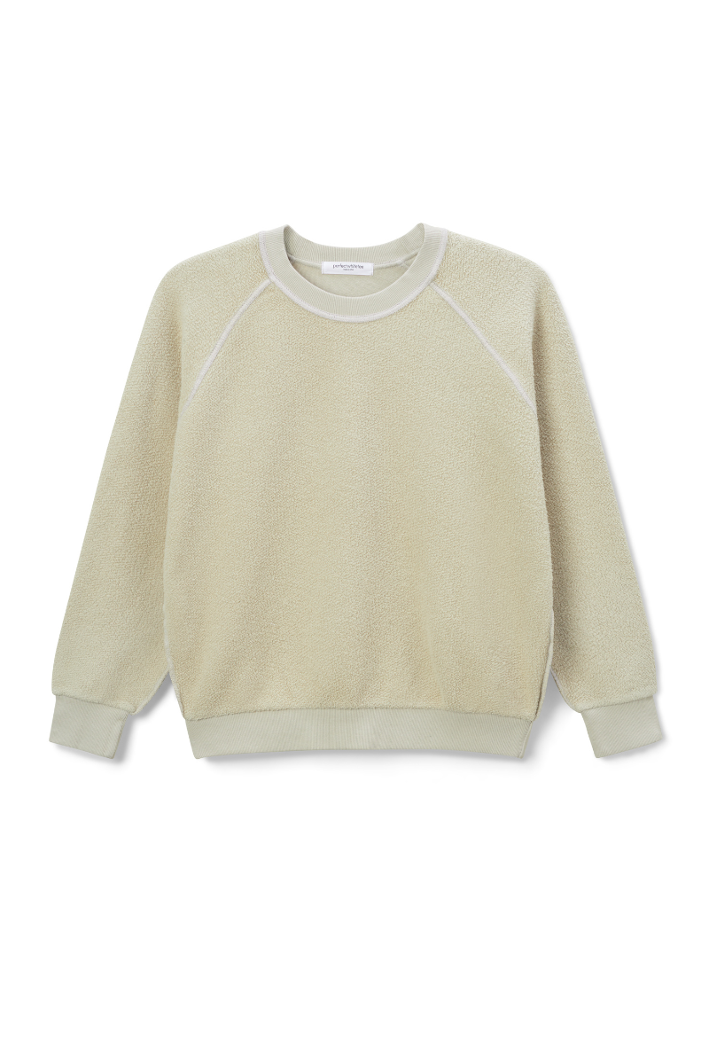 The Ziggy | fleece cotton women's sweatshirt | perfectwhitetee