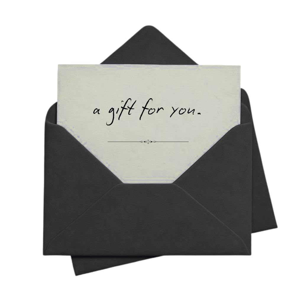 perfect gift card, a gift for you
