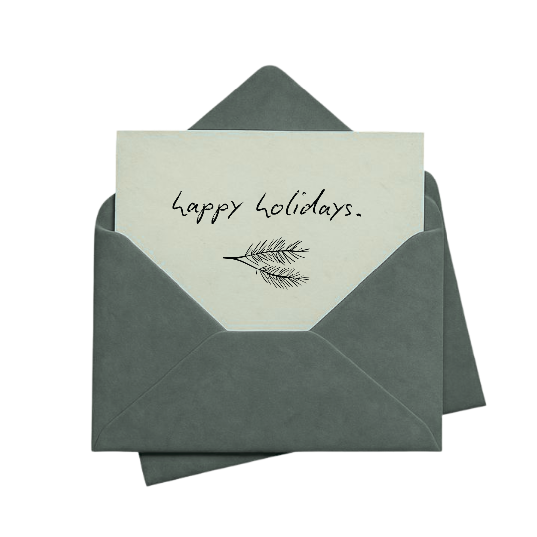 perfect gift card, happy holidays