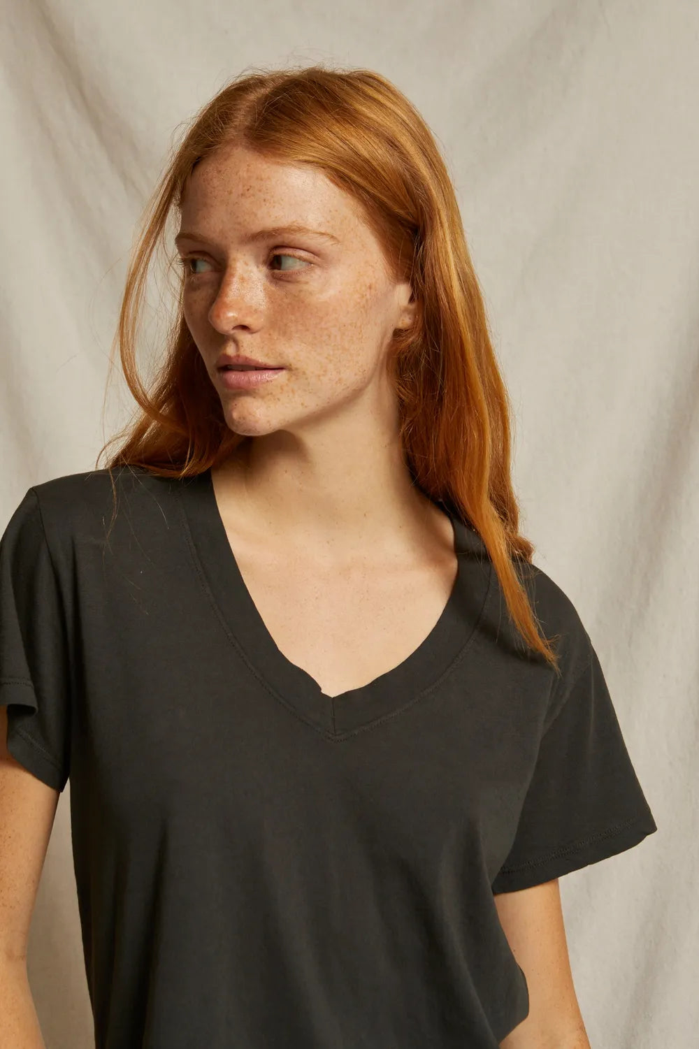 The Hendrix | Women's V-Neck T-shirt | Perfectwhitetee