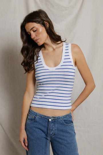 cobalt_white_stripe perfectwhitetee