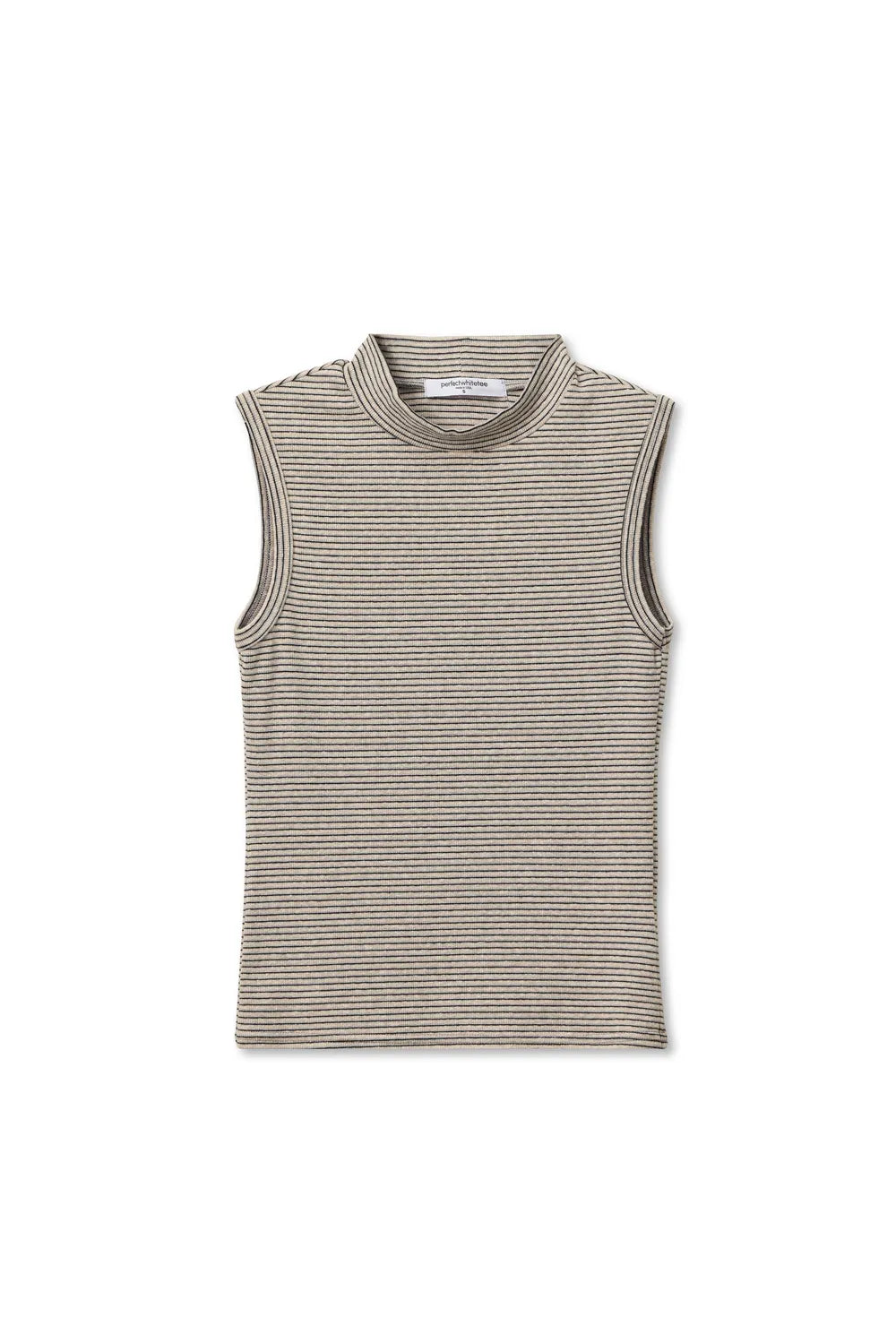 heather black stripe