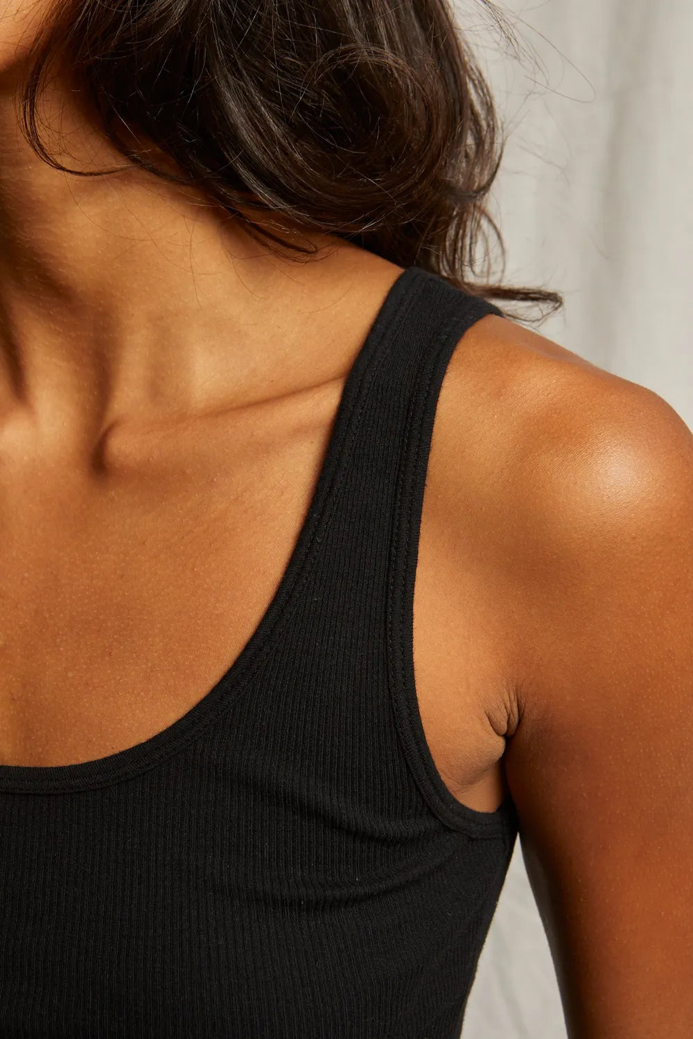 【 MARNO 】Mia tank / White Mia Lace Tank - Soft White - Dairy Boy