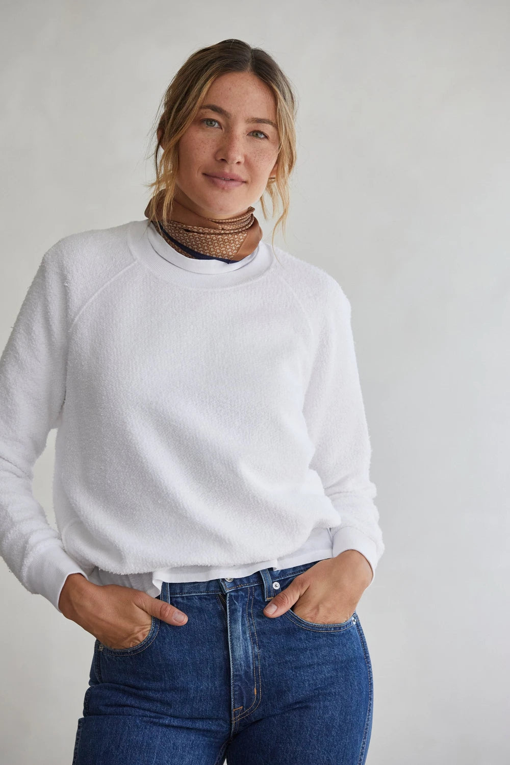 トップス shishikui holed north / WHITE Tops – SHISHIKUI