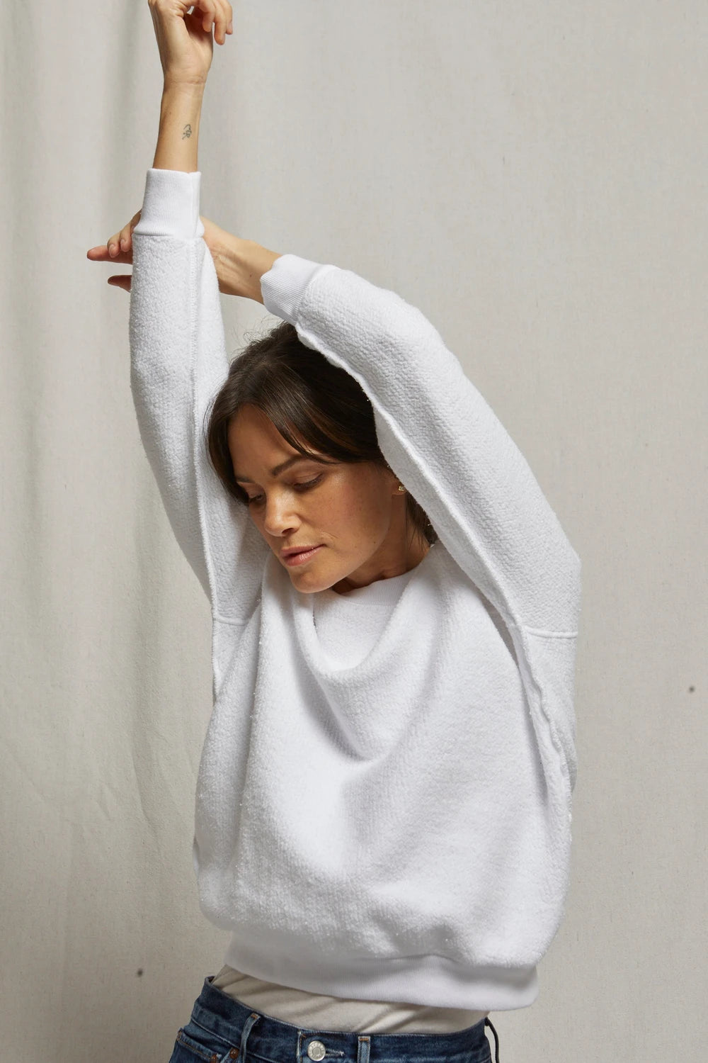トップス shishikui holed north / WHITE Tops – SHISHIKUI