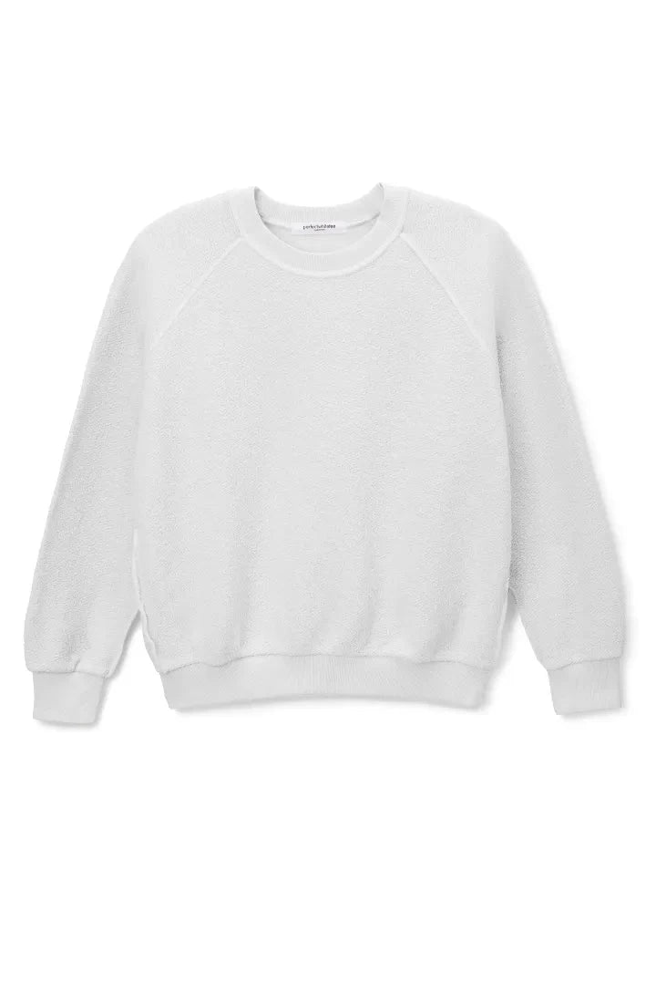 The Ziggy | fleece cotton women's sweatshirt | perfectwhitetee