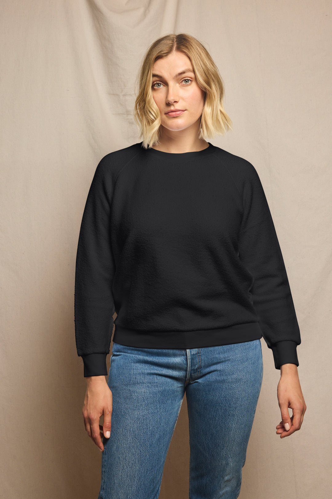 The Ziggy | fleece cotton women's sweatshirt | perfectwhitetee