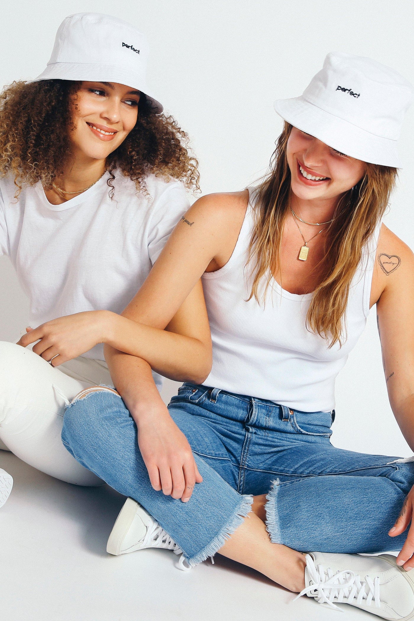 Yep, it's the perfect bucket hat. It even says so. Not just for bad hair days, this women's bucket hat is a fashion statement. Mindfully made in LA.