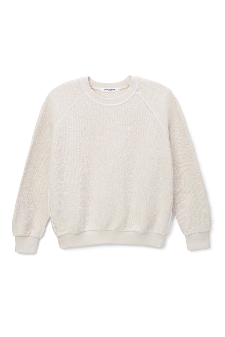 The Ziggy | fleece cotton women's sweatshirt | perfectwhitetee